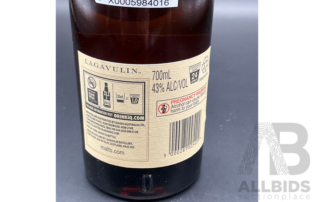 LAGAVULIN 16 Year Old Islay Single Malt Scotch Whisky 750ml - ORP $223.99