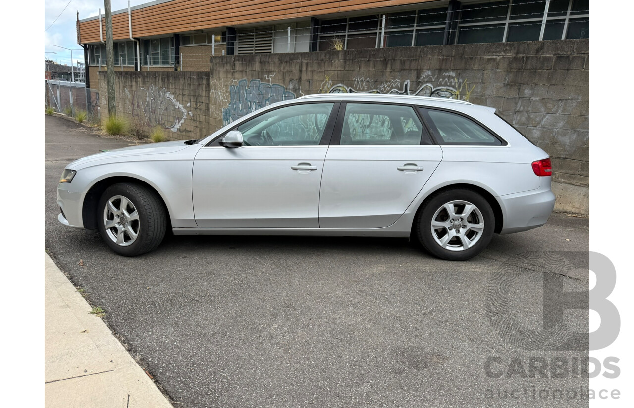4/2010 Audi A4 2.0 TDI Avant B8 (8K) 4d Wagon Ice Silver Metallic Turbo Diesel 2.0L