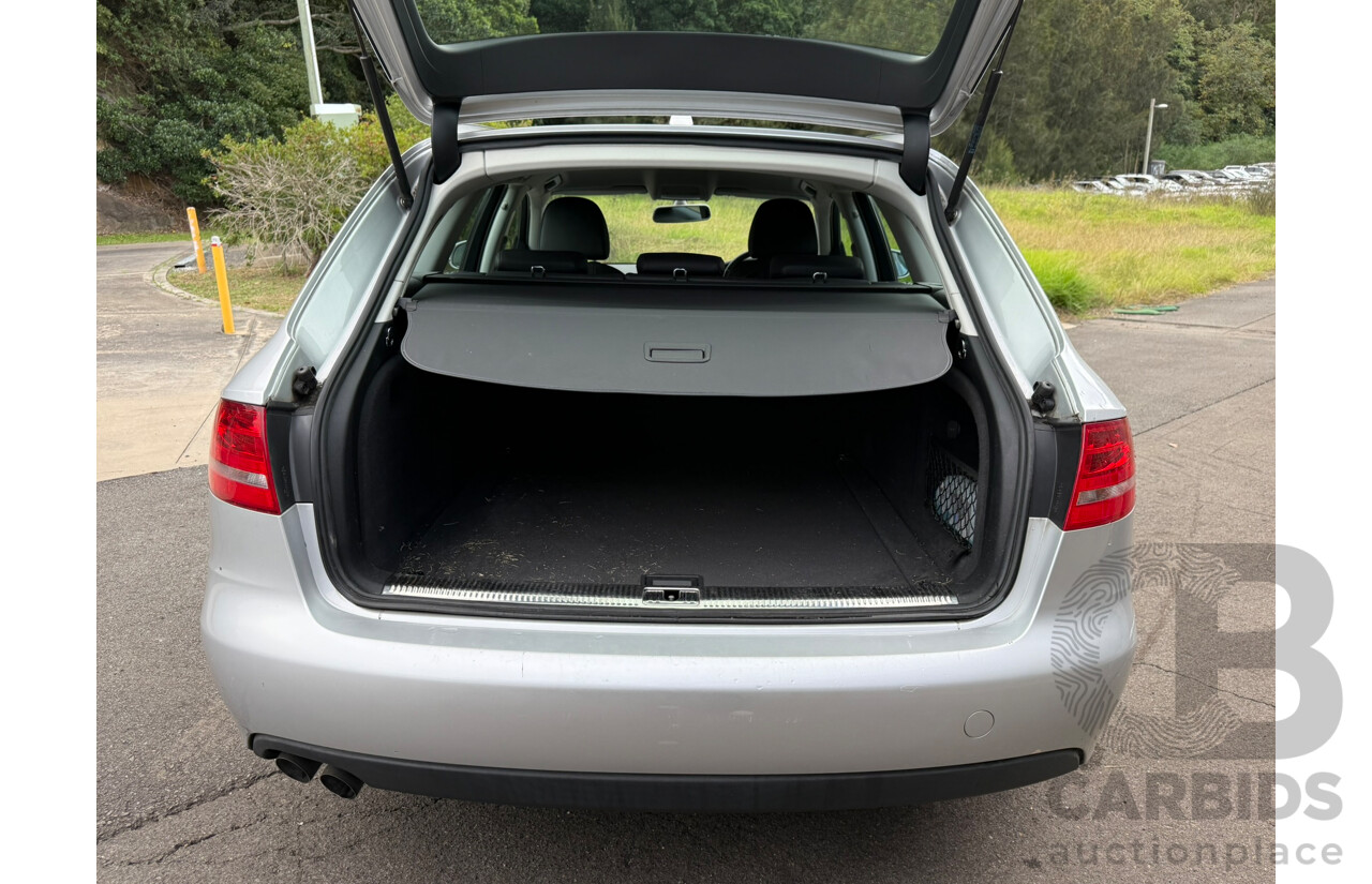 4/2010 Audi A4 2.0 TDI Avant B8 (8K) 4d Wagon Ice Silver Metallic Turbo Diesel 2.0L