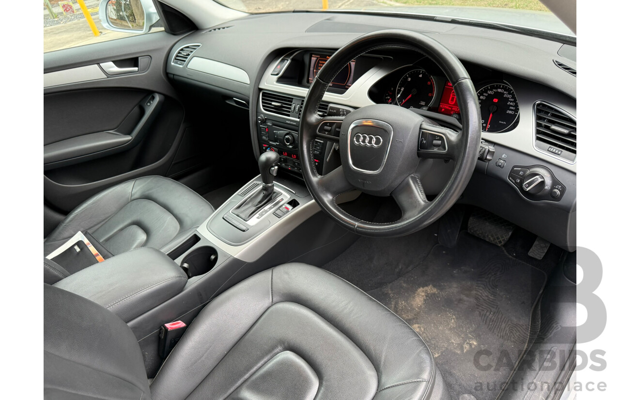 4/2010 Audi A4 2.0 TDI Avant B8 (8K) 4d Wagon Ice Silver Metallic Turbo Diesel 2.0L