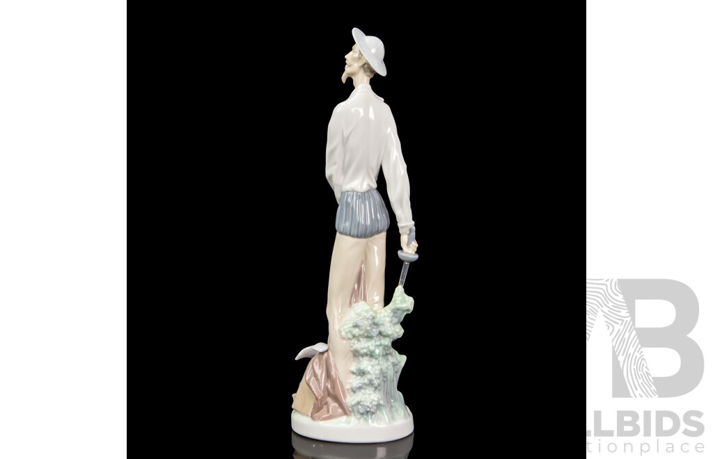 Lladro Spain Figure of Don Quixote, Discontinued