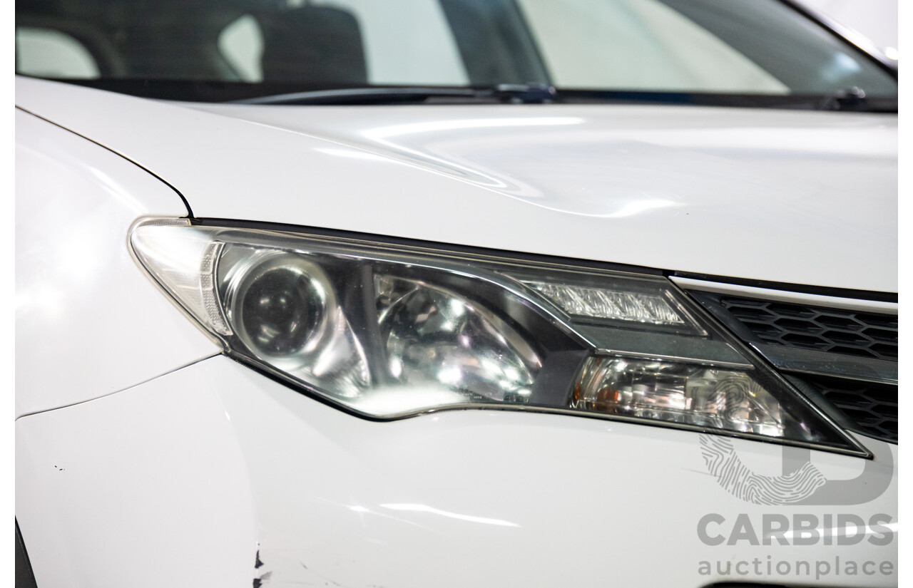 6/2013 Toyota RAV4 GX (FWD) ZSA42R 4d Wagon White 2.0L