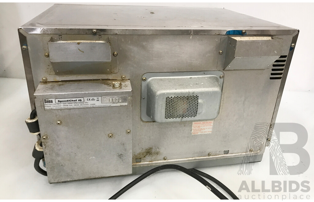 BONN SpeediChef IQ Heavy-Duty Commercial Speed Oven