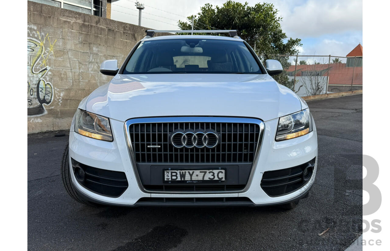 06/2011 Audi Q5 2.0 TDI Quattro AWD 8R MY12 4D Wagon Ibis White Turbo Diesel 2.0L