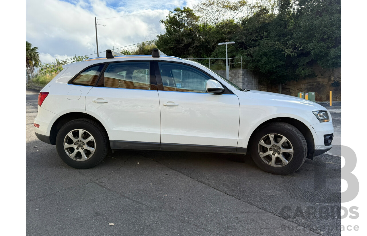 06/2011 Audi Q5 2.0 TDI Quattro AWD 8R MY12 4D Wagon Ibis White Turbo Diesel 2.0L