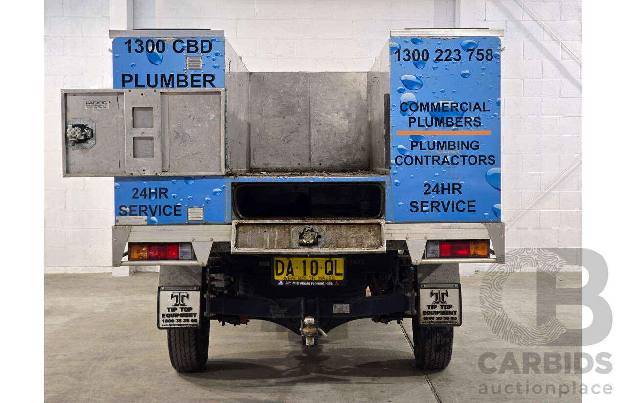 04/2021 Mitsubishi Triton GLX MR MY21 2d Cab Chassis White / Wrapped Turbo Diesel 2.4L
