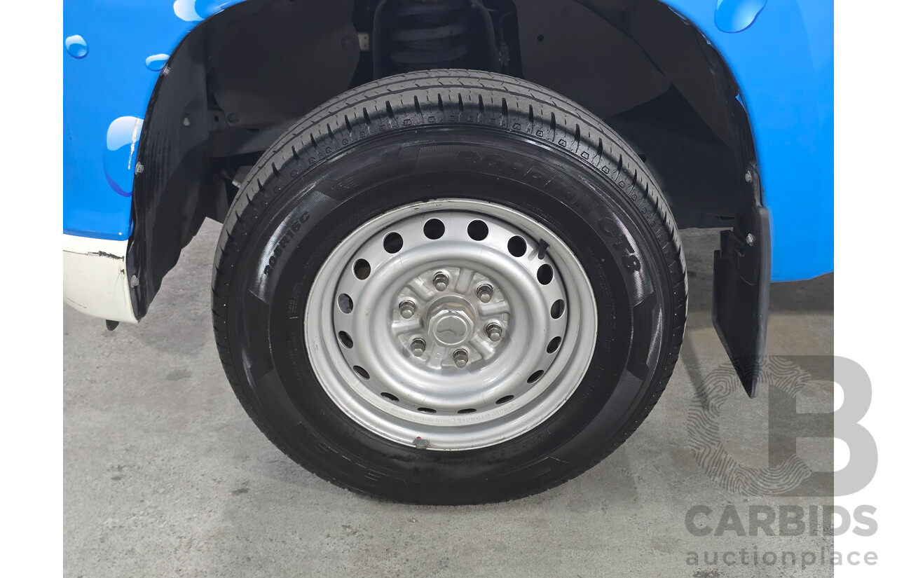 04/2021 Mitsubishi Triton GLX MR MY21 2d Cab Chassis White / Wrapped Turbo Diesel 2.4L