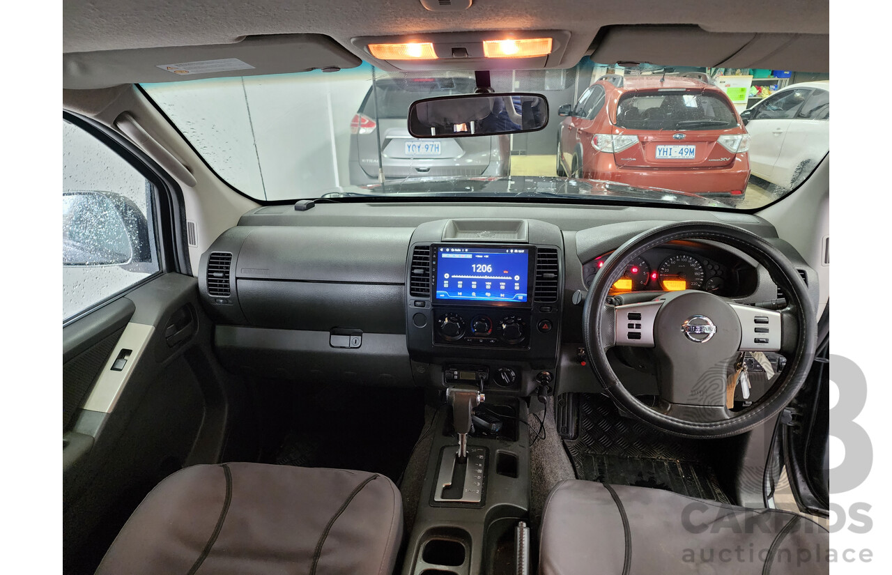 2/2011 Nissan Navara ST (4x4) D40 Dual Cab P/Up Grey 2.5L