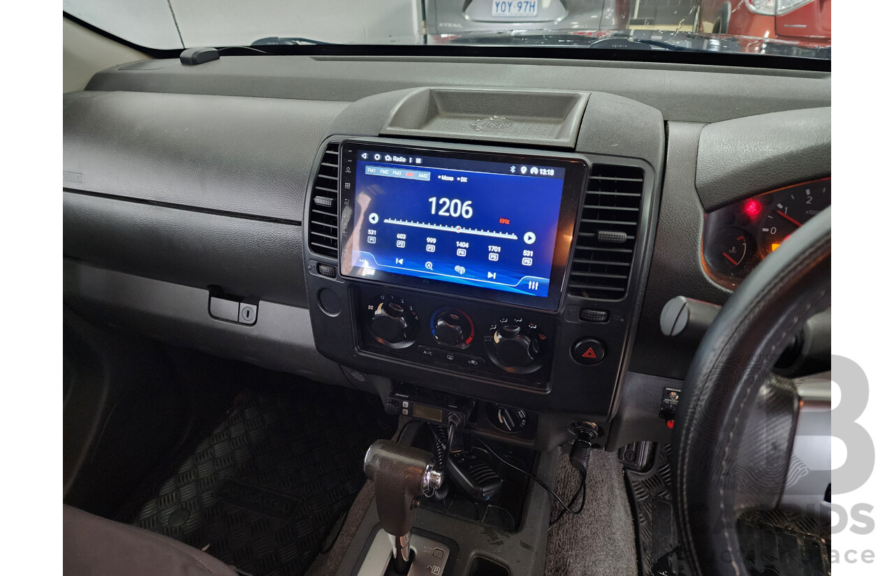 2/2011 Nissan Navara ST (4x4) D40 Dual Cab P/Up Grey 2.5L