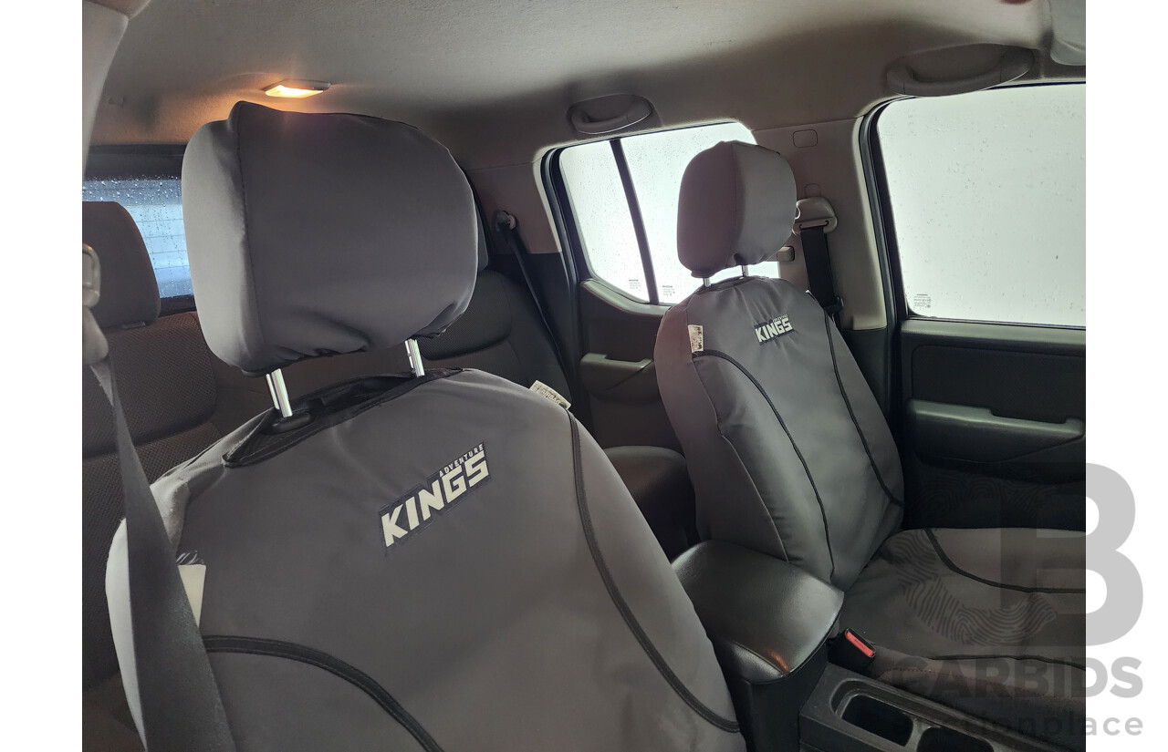 2/2011 Nissan Navara ST (4x4) D40 Dual Cab P/Up Grey 2.5L