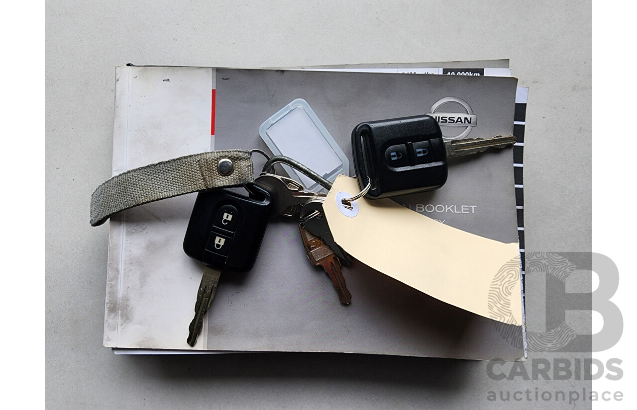 2/2011 Nissan Navara ST (4x4) D40 Dual Cab P/Up Grey 2.5L