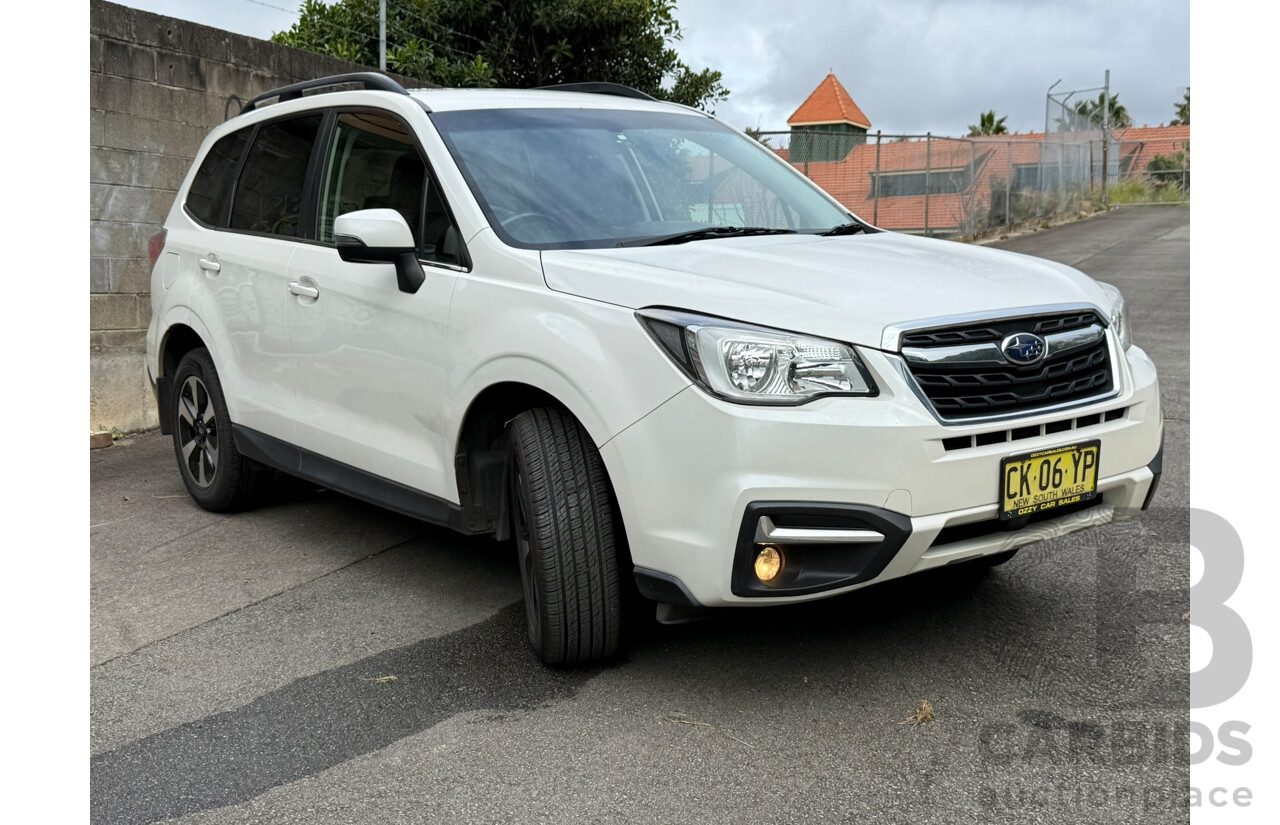 04/2017 Subaru Forester 2.0i-L AWD MY17 4D Wagon White 2.0L