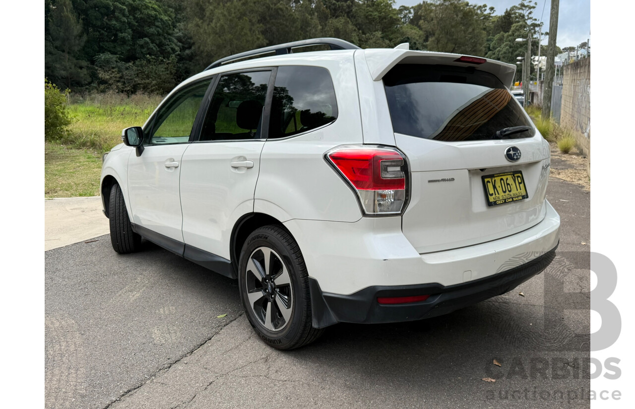 04/2017 Subaru Forester 2.0i-L AWD MY17 4D Wagon White 2.0L