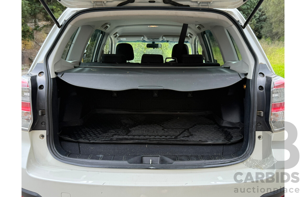 04/2017 Subaru Forester 2.0i-L AWD MY17 4D Wagon White 2.0L