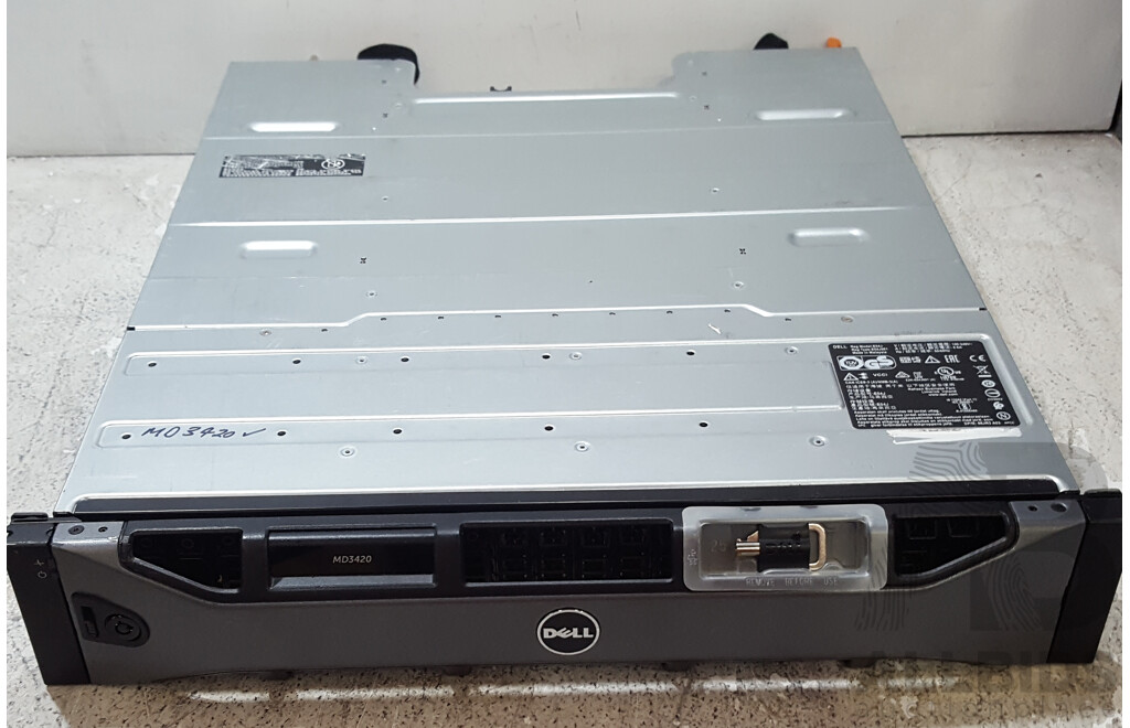 Dell (E04J) PowerVault MD3420 24-Bay SAS Hard Drive Array w/ 6.0TB of Total Storage