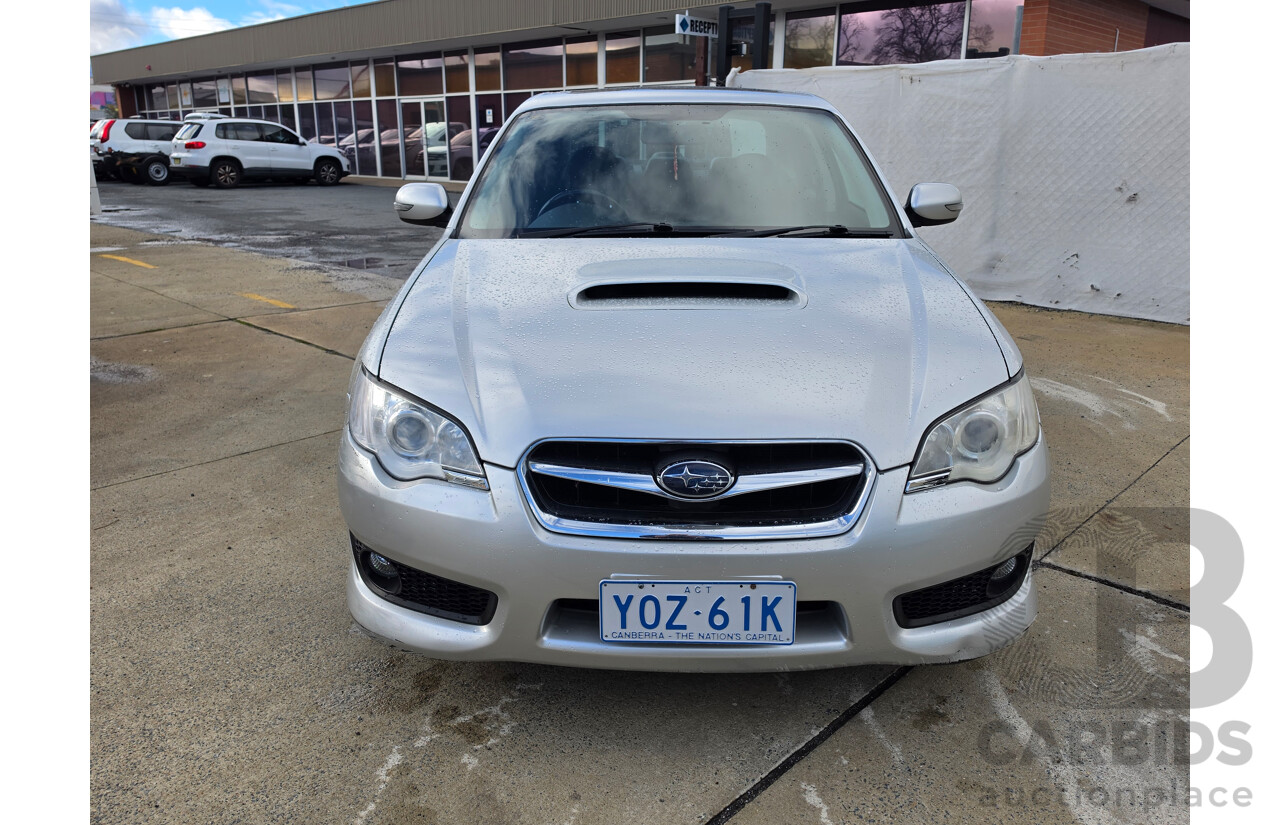 11/2006 Subaru Liberty GT-B MY07 4d Sedan Silver Or Chrome 2.5L