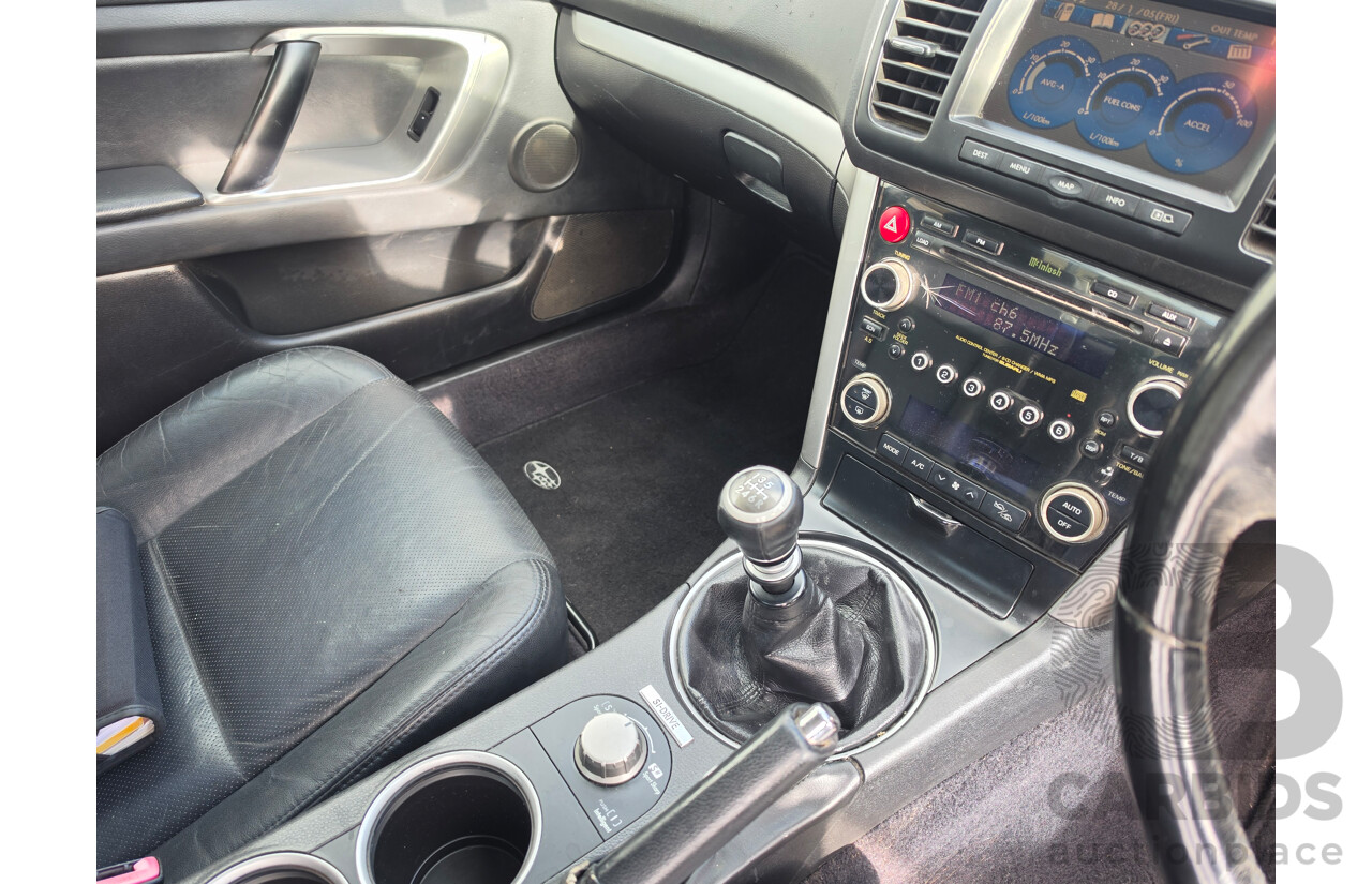 11/2006 Subaru Liberty GT-B MY07 4d Sedan Silver Or Chrome 2.5L