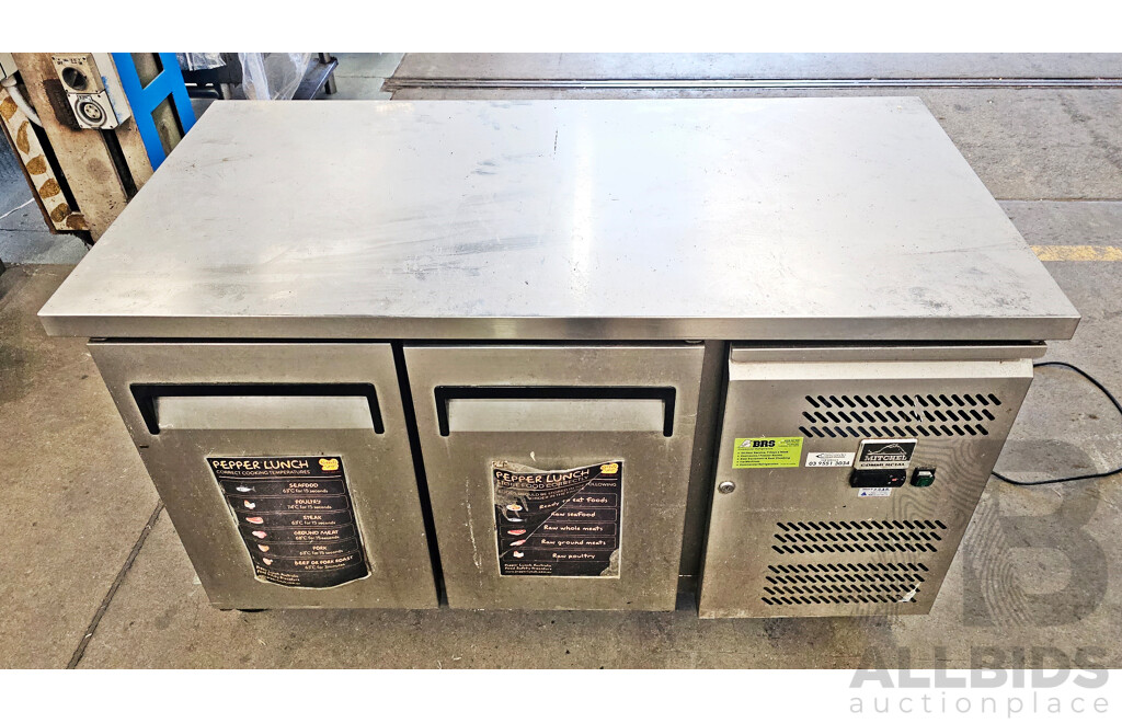Mitchel UB320-R 2 Door Under Bench Fridge