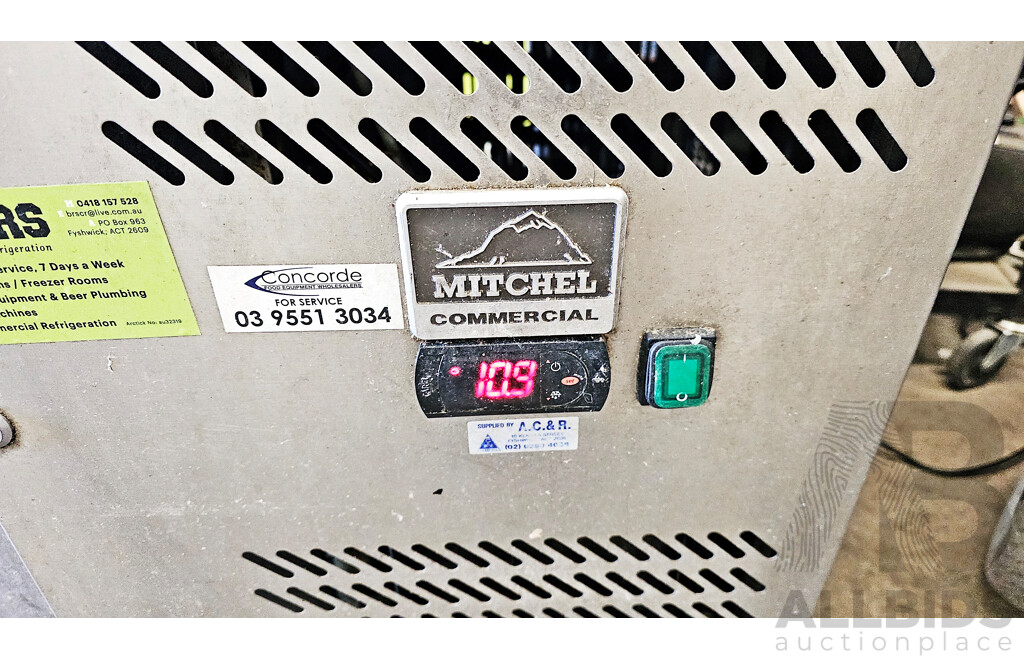 Mitchel UB320-R 2 Door Under Bench Fridge