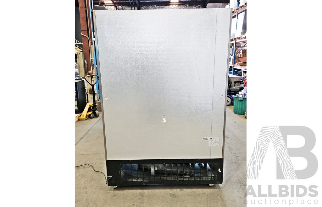 Mitchel R1170FDGN Stainless Steel Two Door Refrigerator