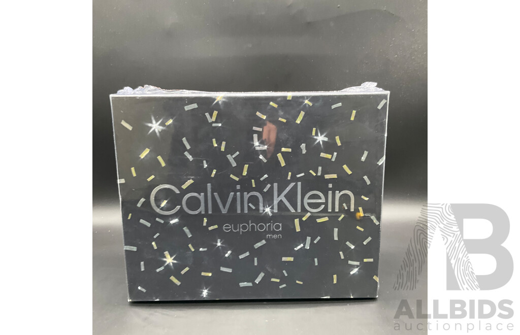 CALVIN KLEIN Euphoria Men Eau De Toilette 3-piece Gift Set