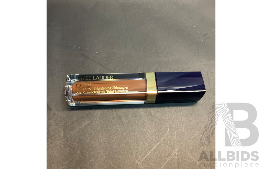 Estée Lauder Double Wear Stay-in-Place Matte Powder Foundation & Soft Touch Brightening Skincealer 8N & Lancome C.E. Skin Transforming Bronzer 04 Medium