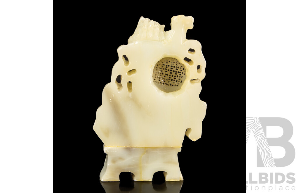 Antique Chinese Carved Jade Figure