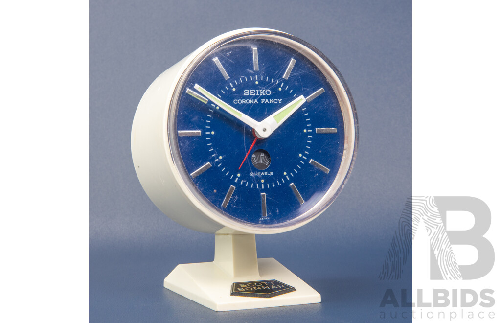 Vintage Seiko 'Conron Fancy' Desk Clock