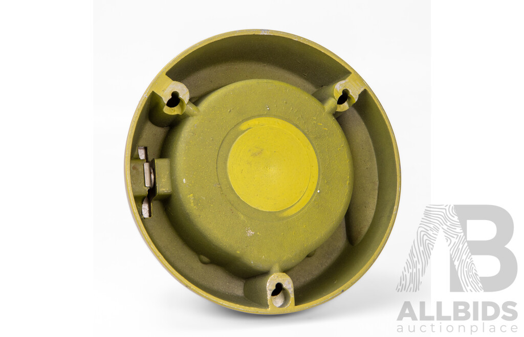 Vintage Soviet-Era Submarine Maritime in Cast Metal Housing
