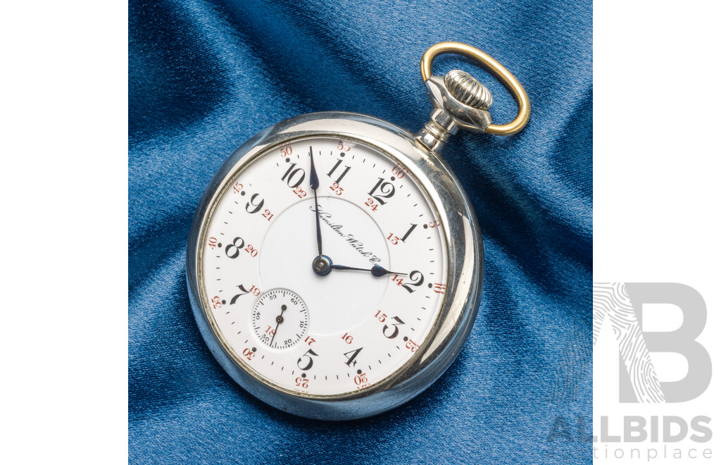 Vintage Hamilton Watch Co. Pocket Watch - 306034
