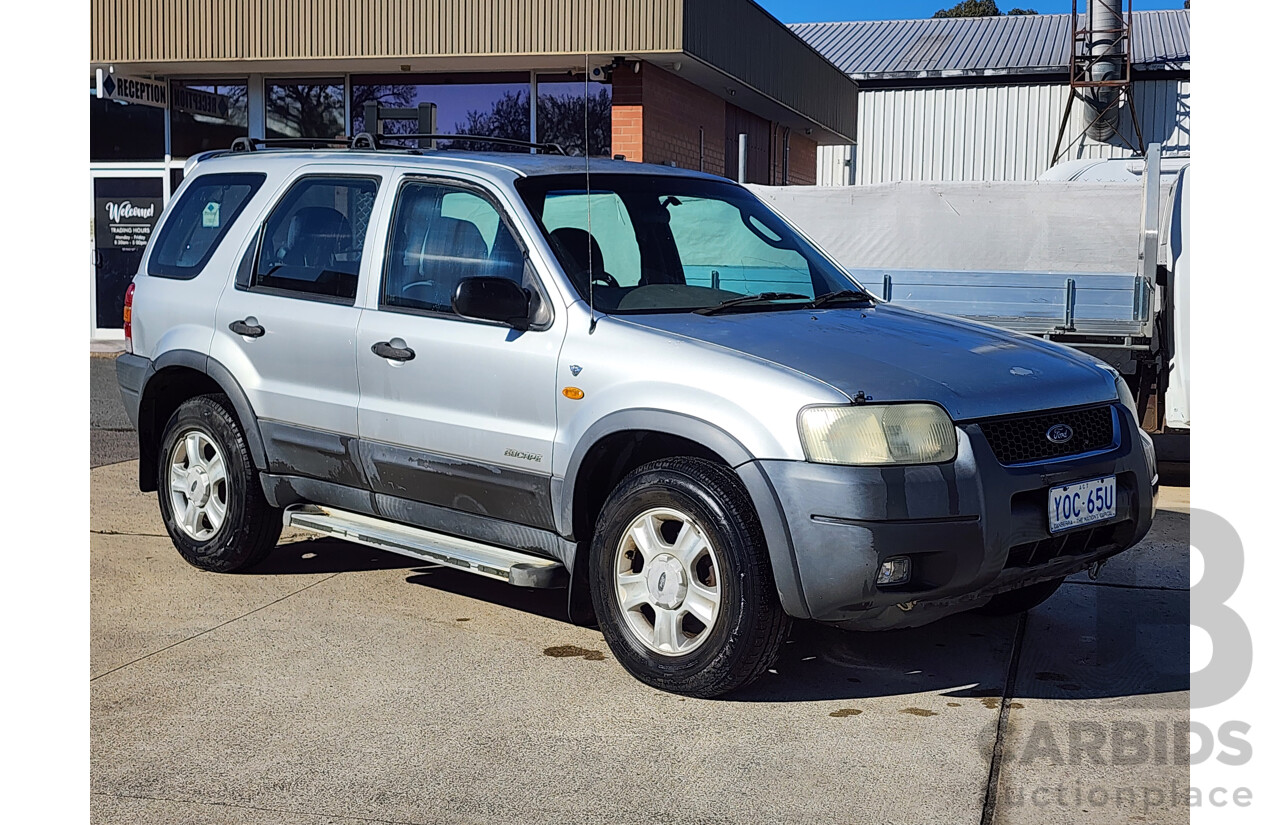 9/2002 Ford Escape XLT BA 4d Wagon Silver 3.0L