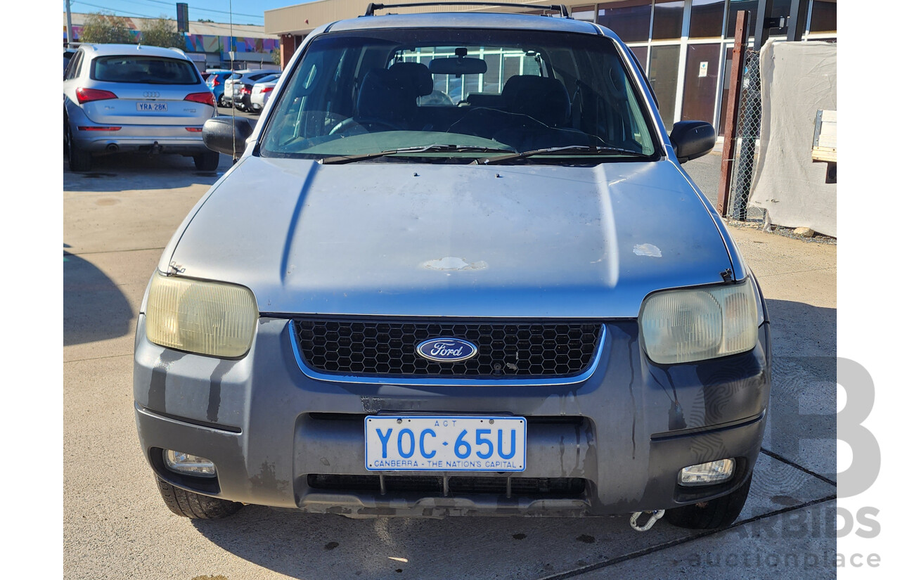 9/2002 Ford Escape XLT BA 4d Wagon Silver 3.0L