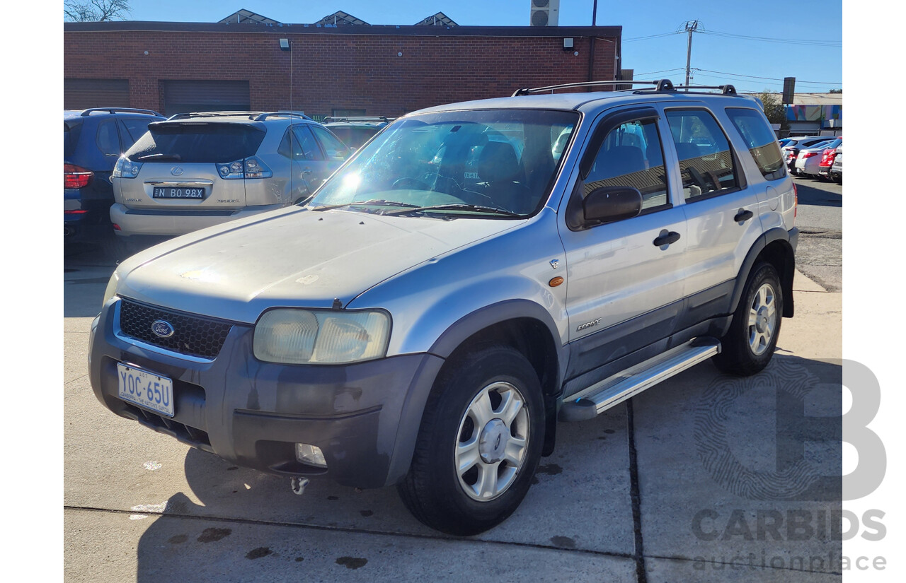 9/2002 Ford Escape XLT BA 4d Wagon Silver 3.0L