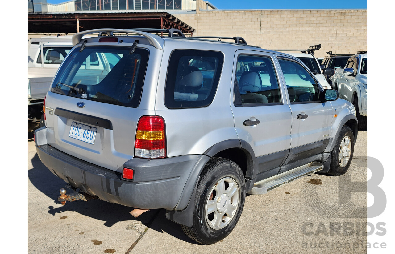 9/2002 Ford Escape XLT BA 4d Wagon Silver 3.0L