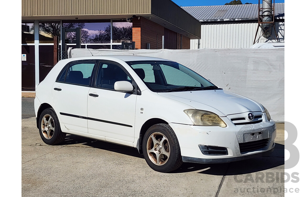 10/2004 Toyota Corolla Ascent SECA - Lot 1658467 | CARBIDS
