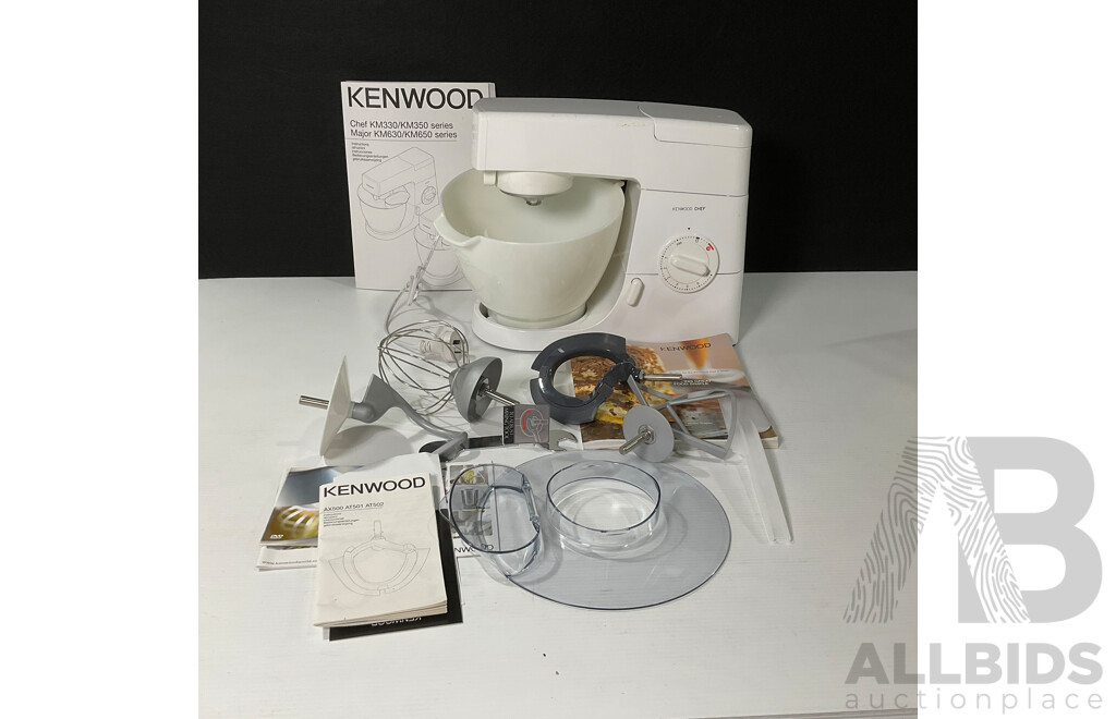 Kenwood Chef Mixer with Instruction Manual and Cookbook