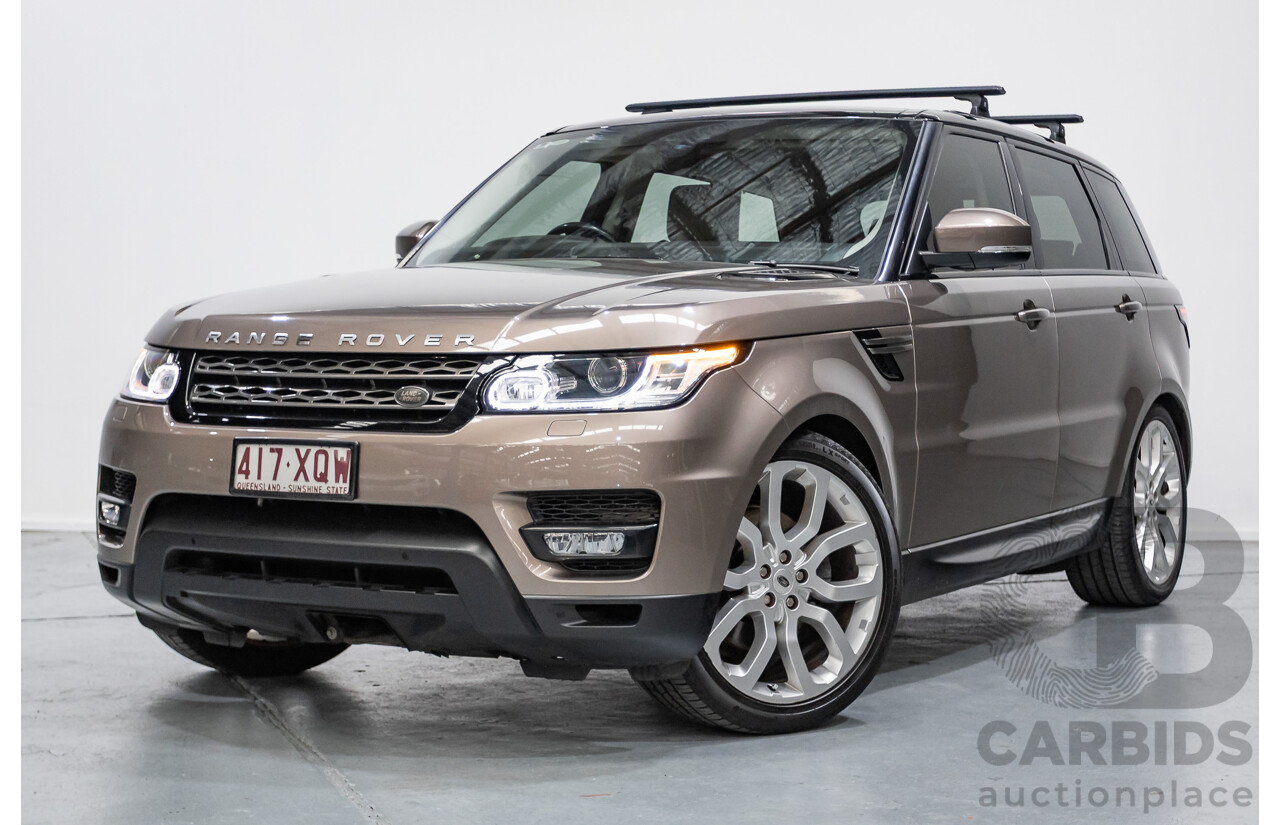 9/2017 Land Rover Range Rover Sport 3.0 TDV6 SE (AWD) LW MY17 4d Wagon Kaikoura Stone Metallic Turbo Diesel V6 3.0L