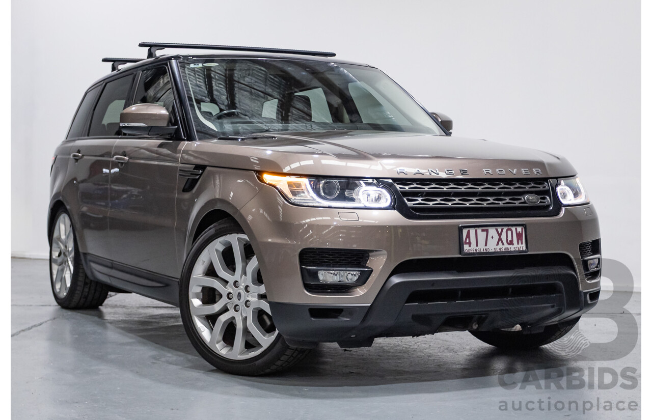 9/2017 Land Rover Range Rover Sport 3.0 TDV6 SE (AWD) LW MY17 4d Wagon Kaikoura Stone Metallic Turbo Diesel V6 3.0L