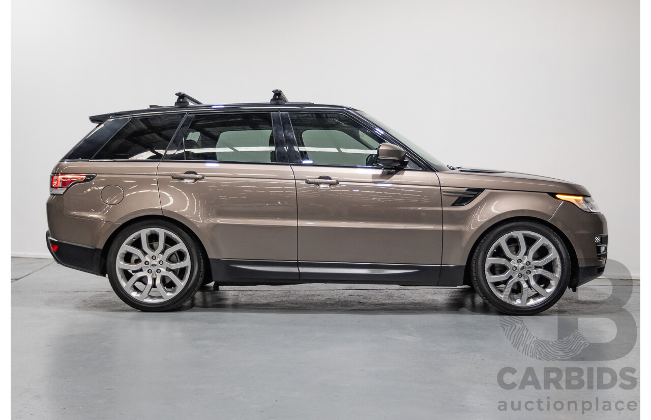 9/2017 Land Rover Range Rover Sport 3.0 TDV6 SE (AWD) LW MY17 4d Wagon Kaikoura Stone Metallic Turbo Diesel V6 3.0L
