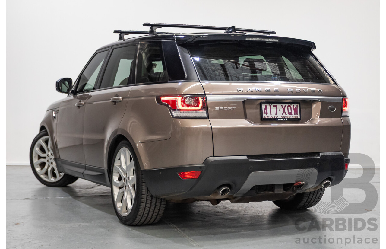 9/2017 Land Rover Range Rover Sport 3.0 TDV6 SE (AWD) LW MY17 4d Wagon Kaikoura Stone Metallic Turbo Diesel V6 3.0L