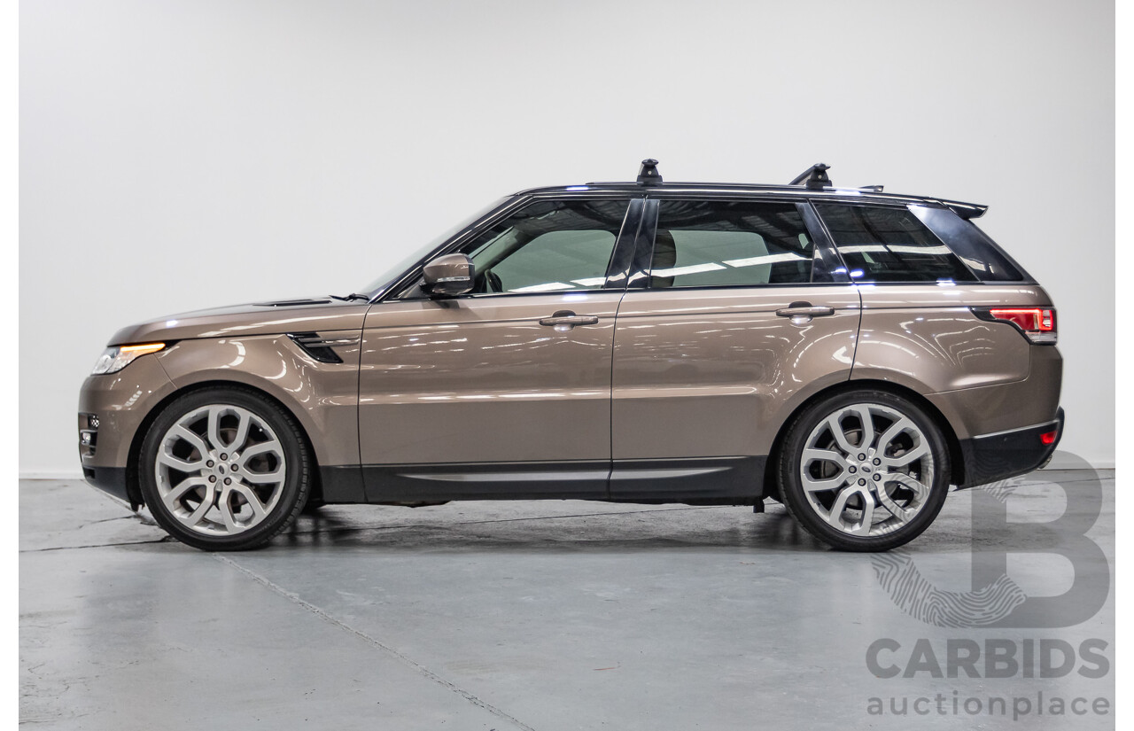 9/2017 Land Rover Range Rover Sport 3.0 TDV6 SE (AWD) LW MY17 4d Wagon Kaikoura Stone Metallic Turbo Diesel V6 3.0L