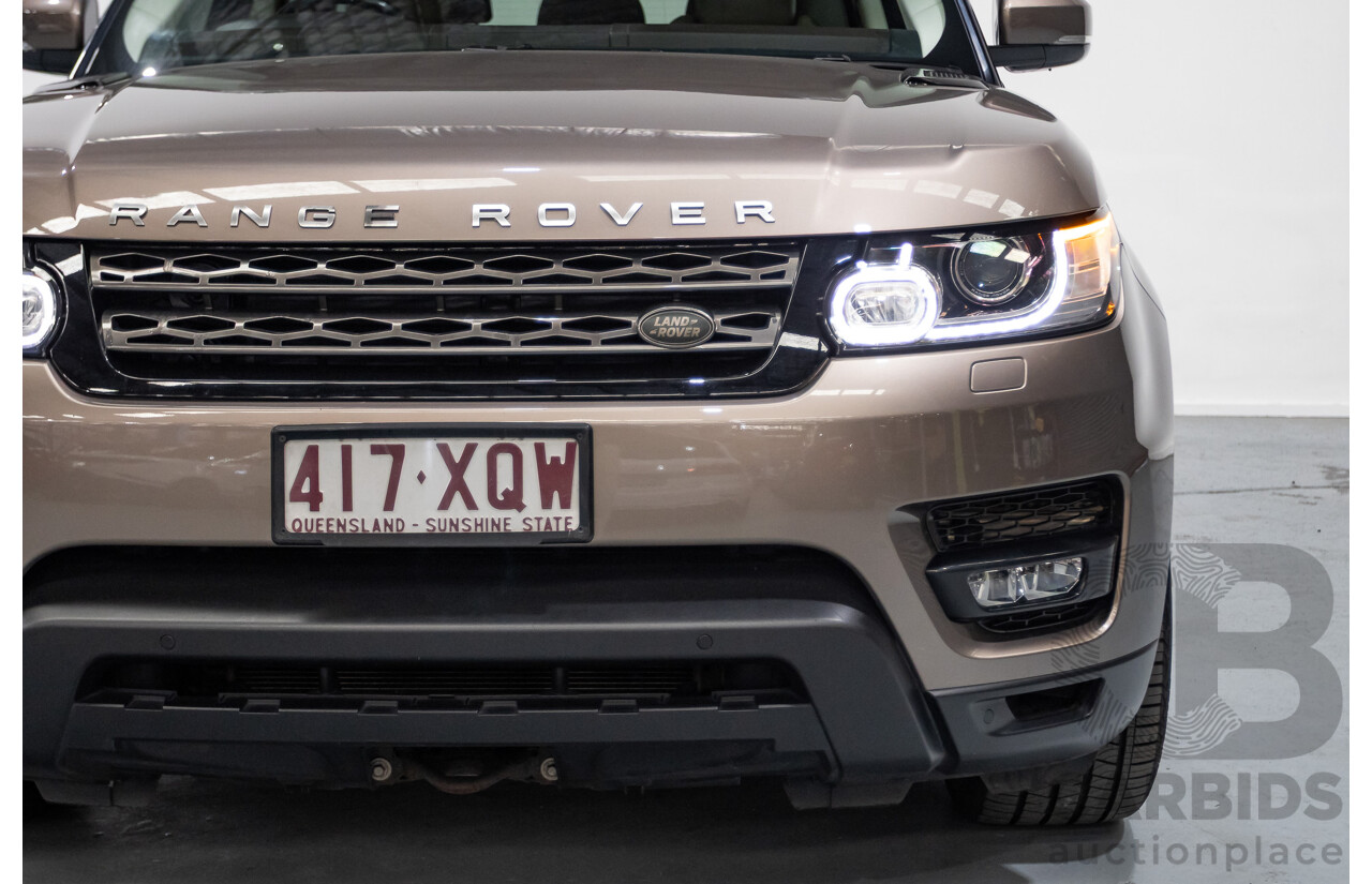 9/2017 Land Rover Range Rover Sport 3.0 TDV6 SE (AWD) LW MY17 4d Wagon Kaikoura Stone Metallic Turbo Diesel V6 3.0L