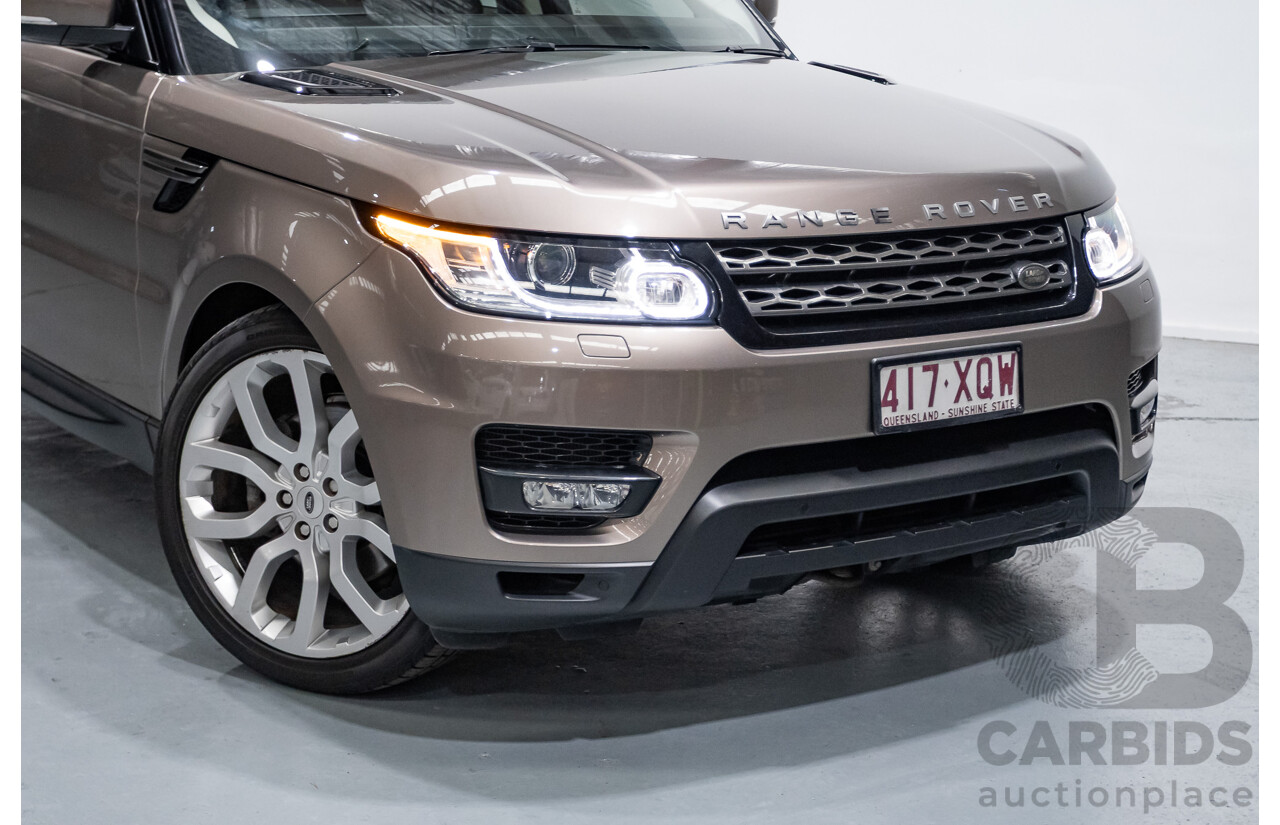 9/2017 Land Rover Range Rover Sport 3.0 TDV6 SE (AWD) LW MY17 4d Wagon Kaikoura Stone Metallic Turbo Diesel V6 3.0L