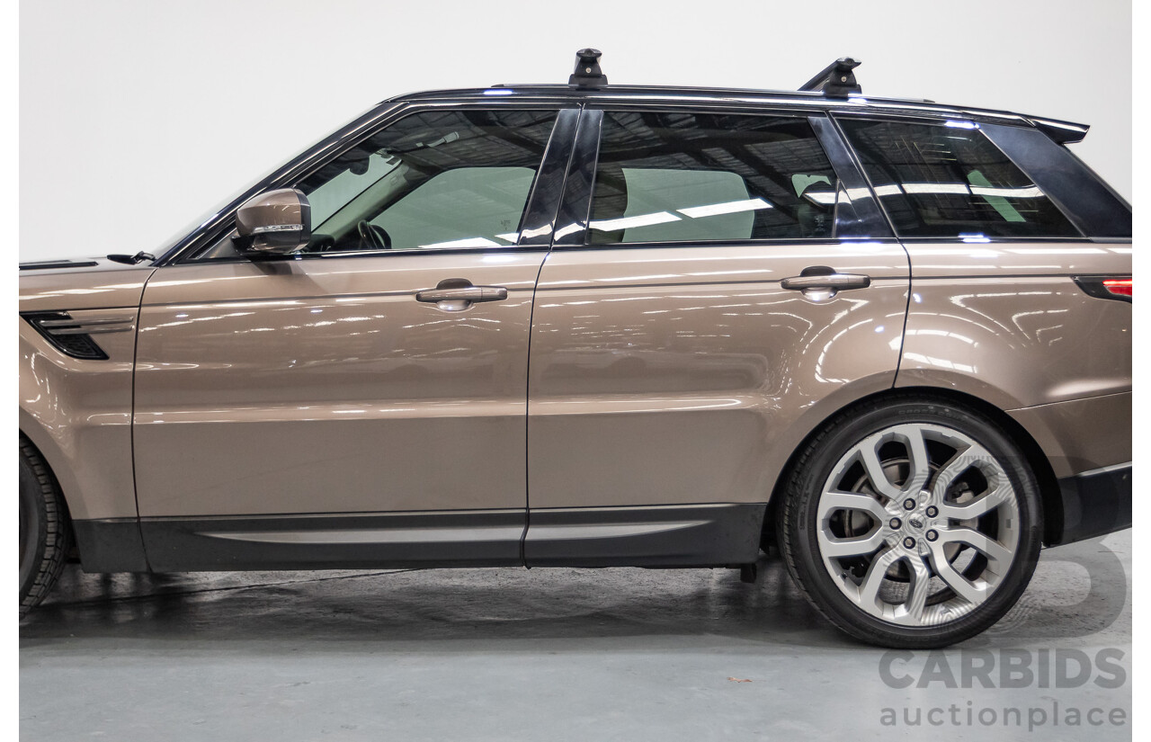 9/2017 Land Rover Range Rover Sport 3.0 TDV6 SE (AWD) LW MY17 4d Wagon Kaikoura Stone Metallic Turbo Diesel V6 3.0L