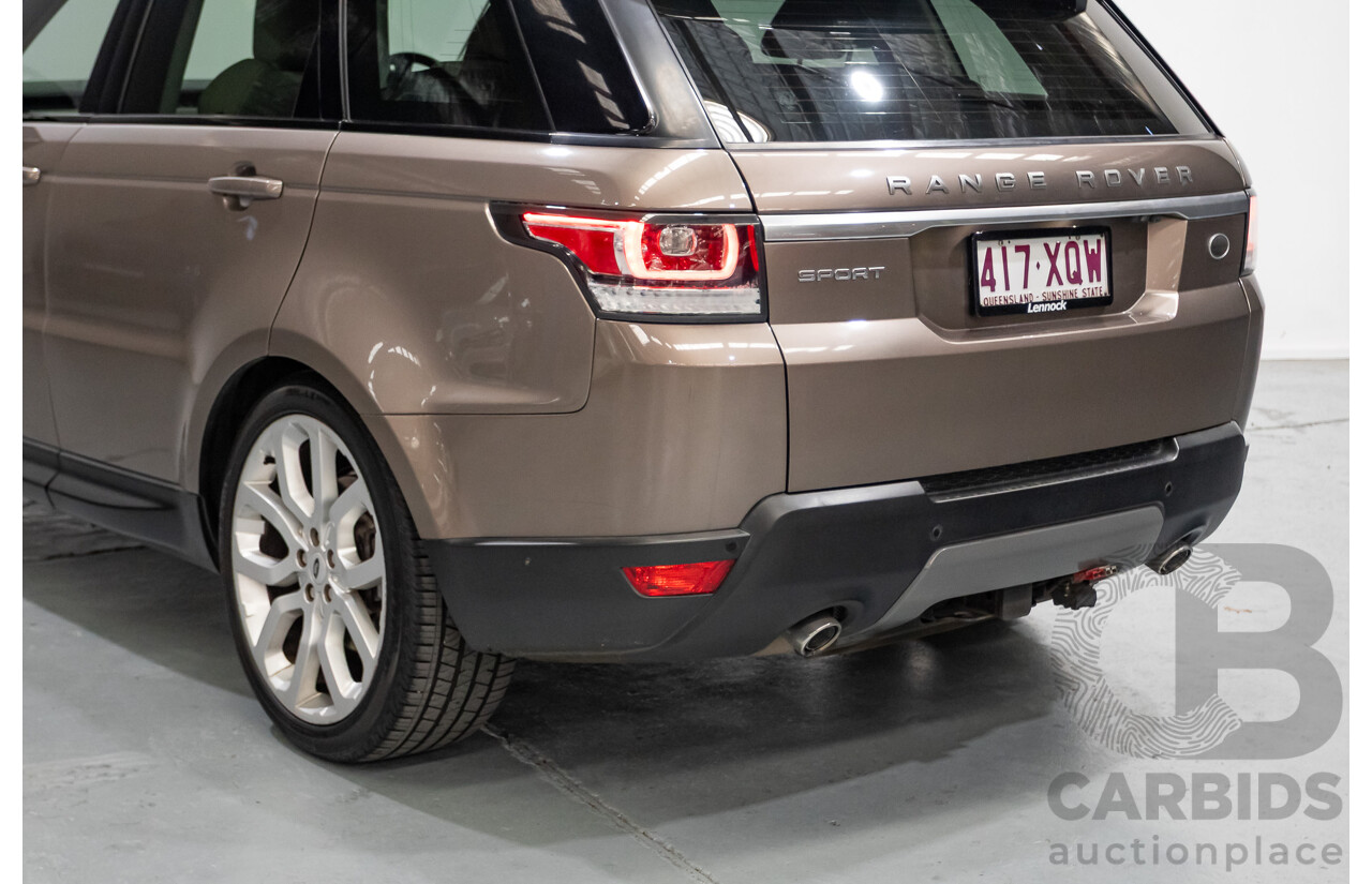 9/2017 Land Rover Range Rover Sport 3.0 TDV6 SE (AWD) LW MY17 4d Wagon Kaikoura Stone Metallic Turbo Diesel V6 3.0L
