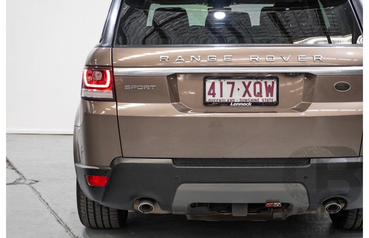 9/2017 Land Rover Range Rover Sport 3.0 TDV6 SE (AWD) LW MY17 4d Wagon Kaikoura Stone Metallic Turbo Diesel V6 3.0L