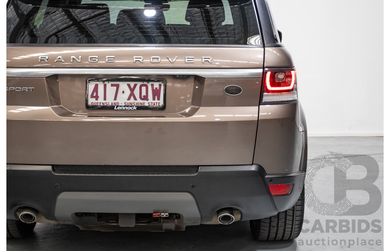 9/2017 Land Rover Range Rover Sport 3.0 TDV6 SE (AWD) LW MY17 4d Wagon Kaikoura Stone Metallic Turbo Diesel V6 3.0L