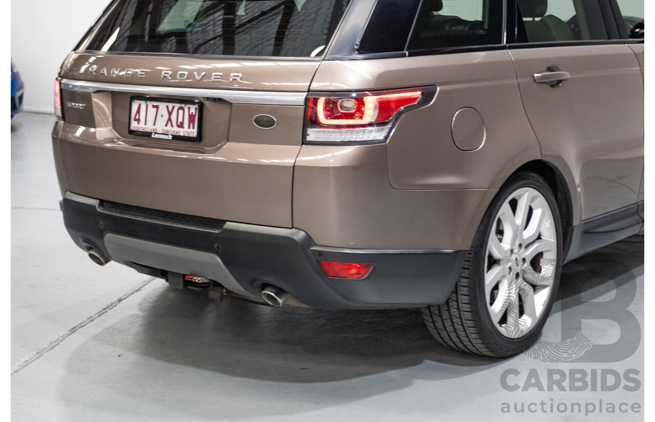 9/2017 Land Rover Range Rover Sport 3.0 TDV6 SE (AWD) LW MY17 4d Wagon Kaikoura Stone Metallic Turbo Diesel V6 3.0L