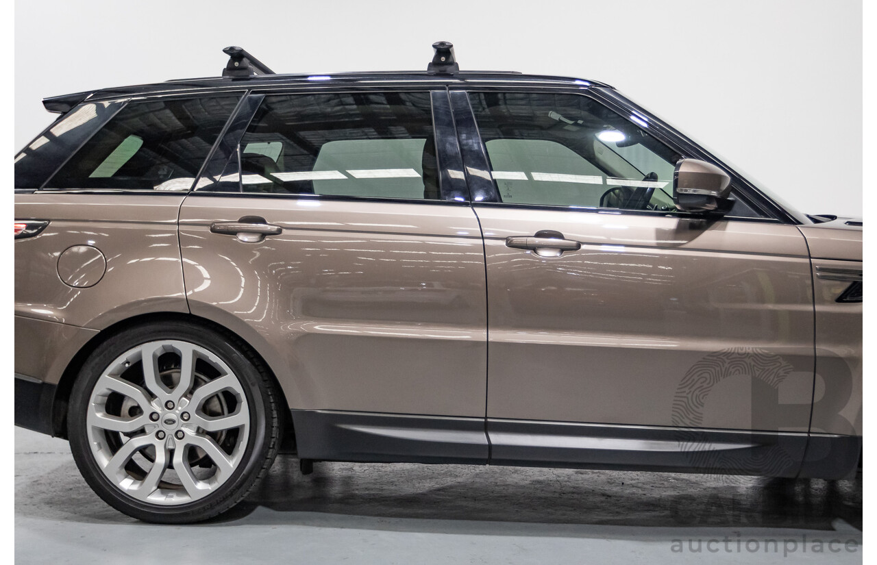 9/2017 Land Rover Range Rover Sport 3.0 TDV6 SE (AWD) LW MY17 4d Wagon Kaikoura Stone Metallic Turbo Diesel V6 3.0L