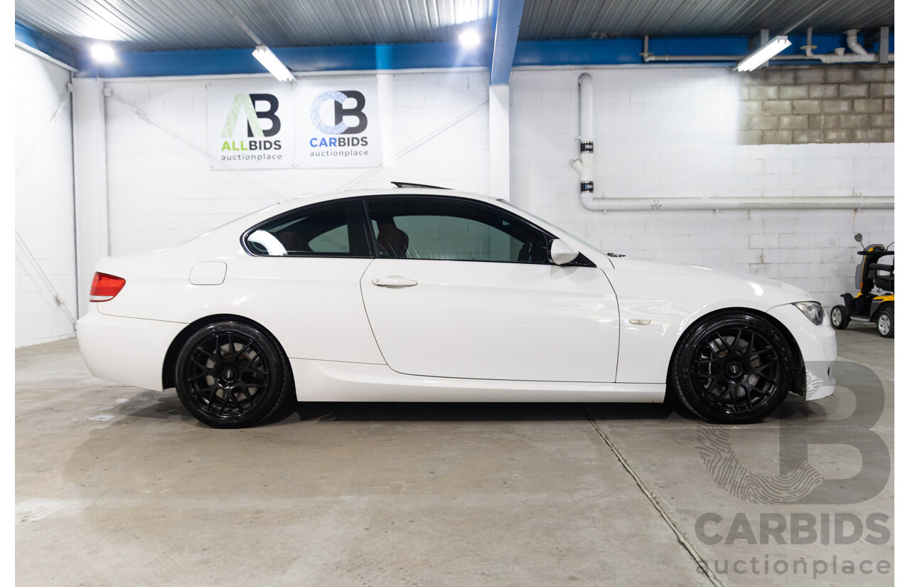 1/2008 Bmw 335i (RWD) E92 2d Coupe White Twin Turbo Inline 6 3.0L